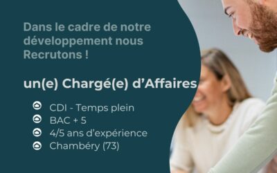 EQUIPE | Nous poursuivons notre croissance et recherchons un(e) Chargé(e) d’Affaires spécialisé CVC